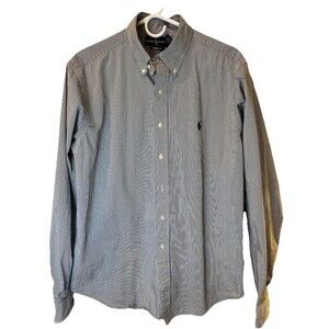Men's Ralph Lauren Classic Fit Button Up/Down Long Sleeve Shirt - Size L